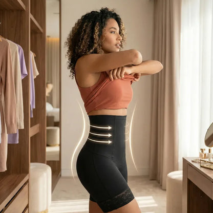 Recupera tu figura con este short que moldea tu abdomen.