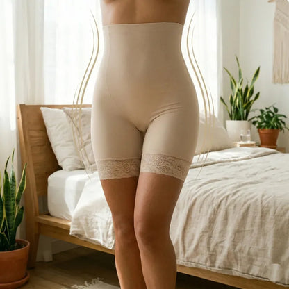 Recupera tu figura con este short que moldea tu abdomen.